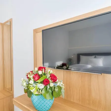 Hotel-etage Apfelrot