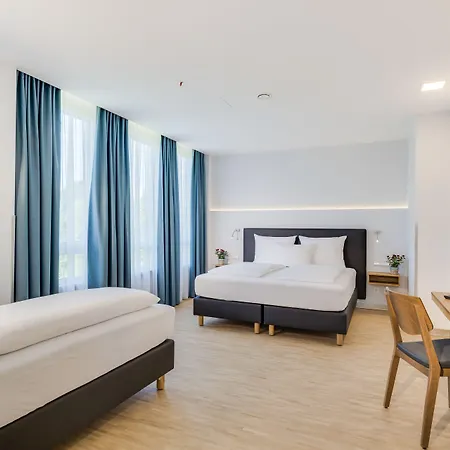 Otel Hotel-etage Apfelrot Managed By Apfelbaum Erding